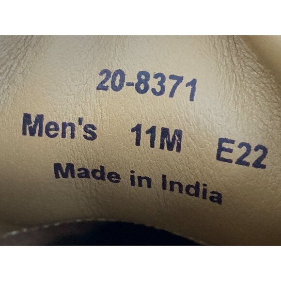 Johnston & Murphy Mens Holden Leather Memory Foam Shoes Size 11M Black 7926 EUC - Picture 4 of 14